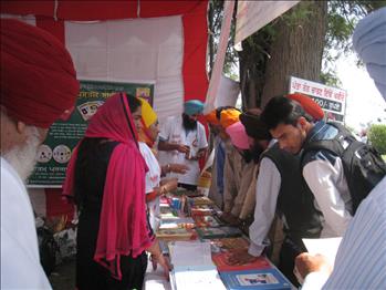 People from all walks of life showed keen interest in the publications.
