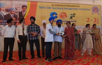 Delhi Sikh Gurudwara Management Committee honored the Atam Pargas Team