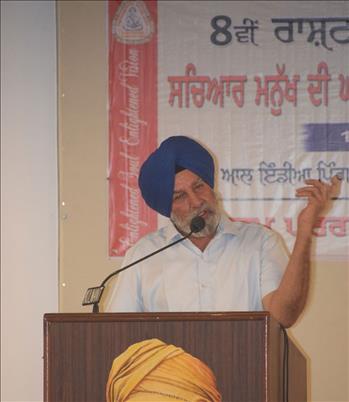 S. Rajbir Singh, Incharge Organic Farm, Pingalwara gave an interesting talk on “Health and Wellness”.