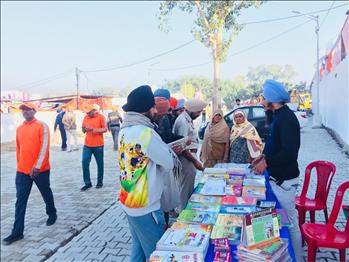 Exhibition for Moral Education and Nature Care Awareness on 550th Birthday of Guru Nanak Dev Ji