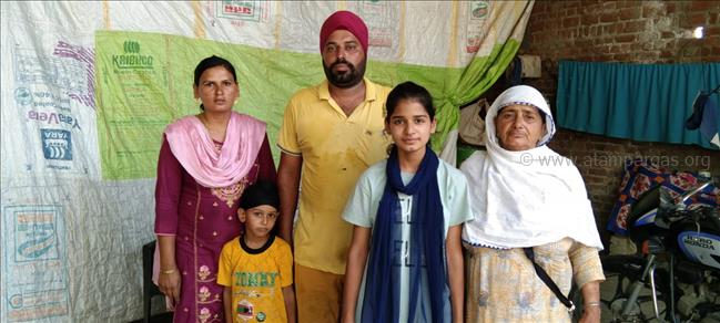 Support to the family of late Kabal Singh