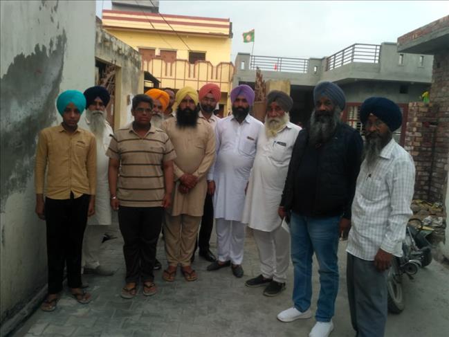 Support to the family of late Kesar Singh