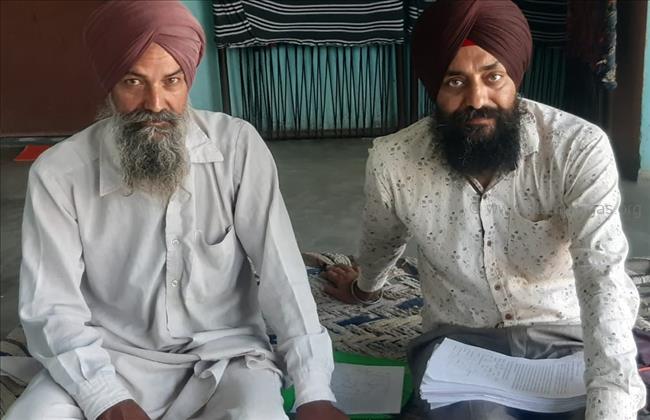 Support to the family of late Gurdev Singh