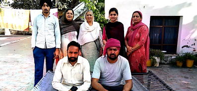 Support to the family of late Lakha Singh