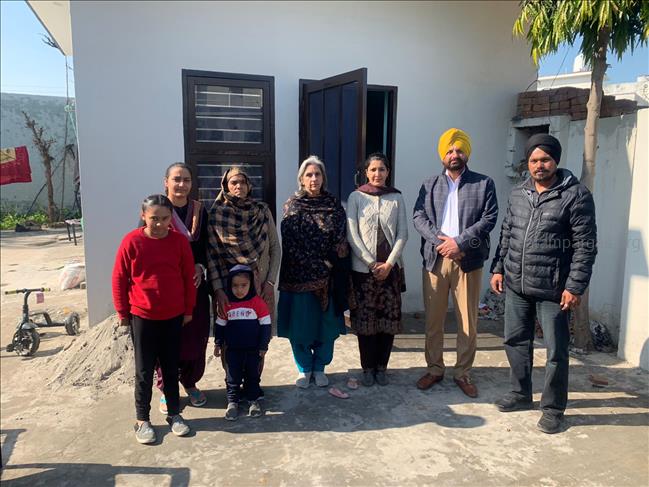 Support to the family of late Gajjan Singh
