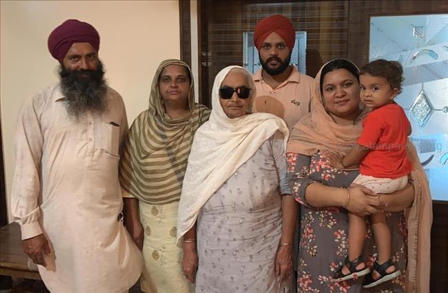 Support to the family of late Karnail Singh