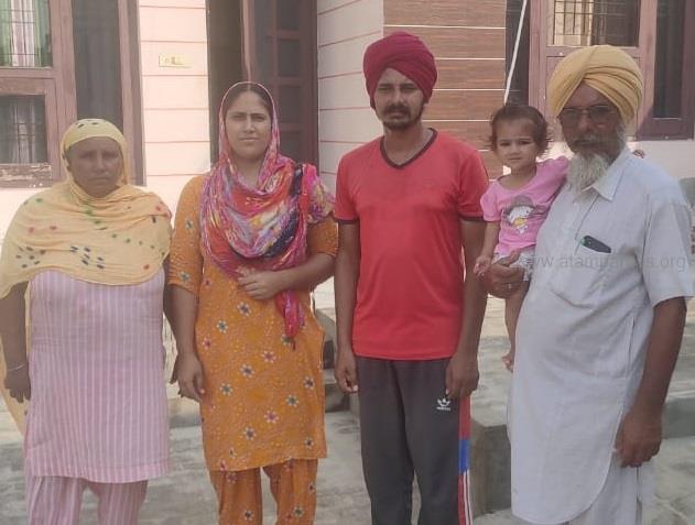 Support to the family of late Bhan Singh