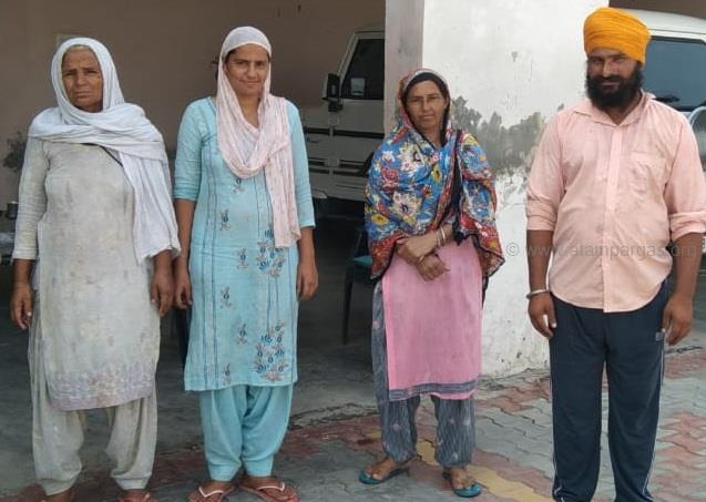 Support to the family of late Joginder Singh