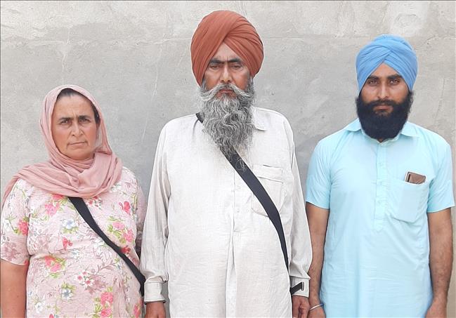 Support to the family of late Gurpyar Singh 