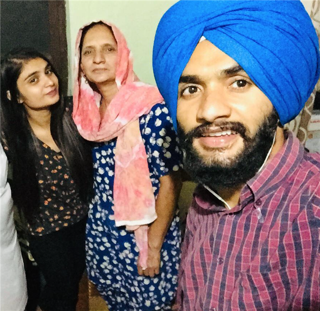 Support to the family of late Bhupinder Singh