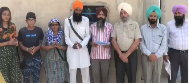Support to the family of late Kaur Singh