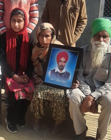 Support to the family of late Ajaib Singh