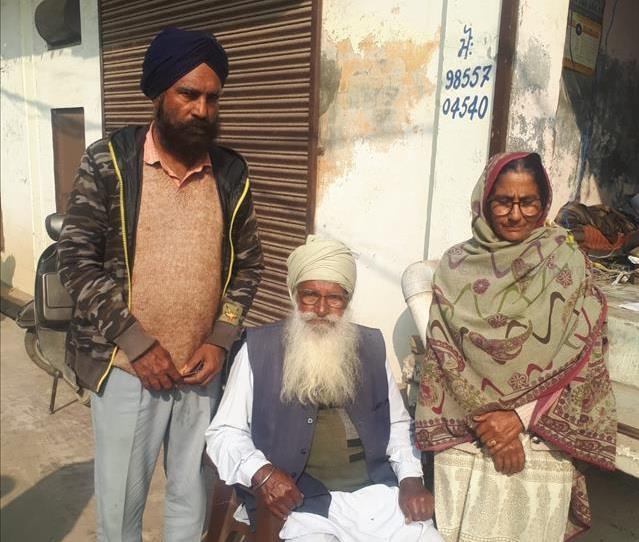 Support to the family of late Balwant Kaur