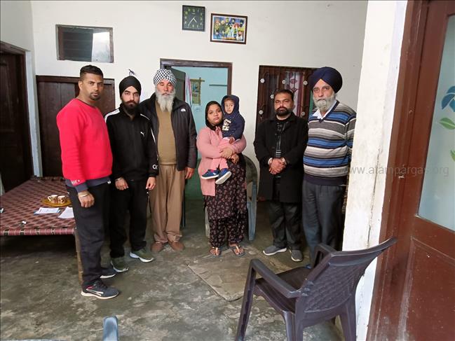 Support to the family of late Jagmohan Singh