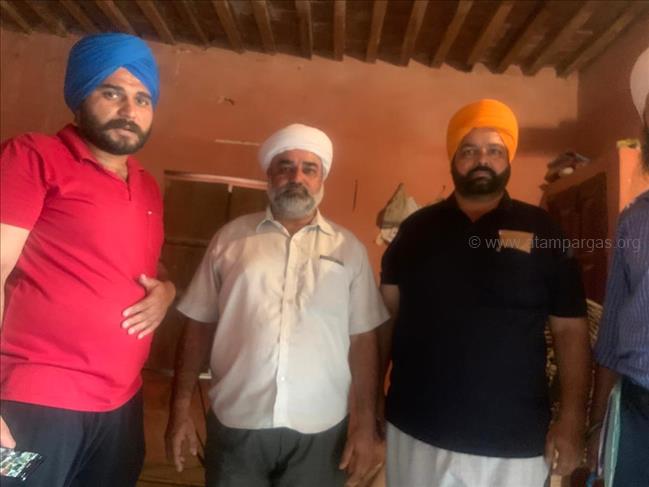 Support to the family of late Darbara Singh