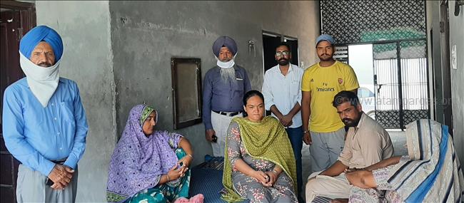 Support to the family of late Labh Singh