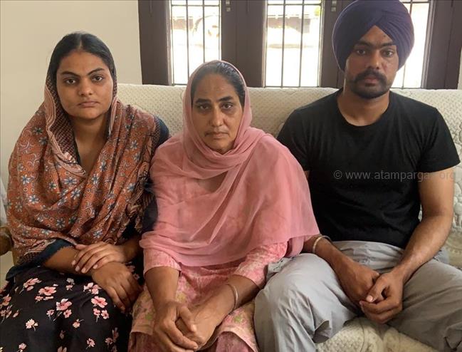 Support to the family of late Bhagwant Singh