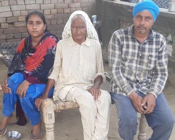 Support to the family of late Puran Singh