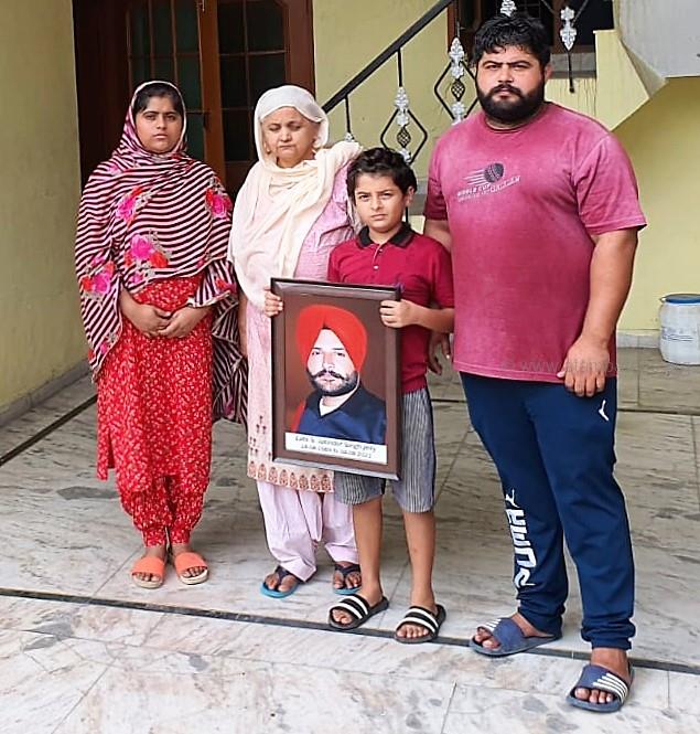 Support to the family of late Jatinder Singh