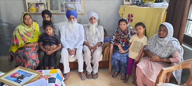 Support to the family of late Beant Singh