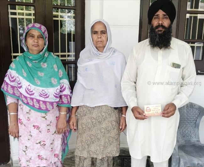 Support to the family of late Jagmail Singh
