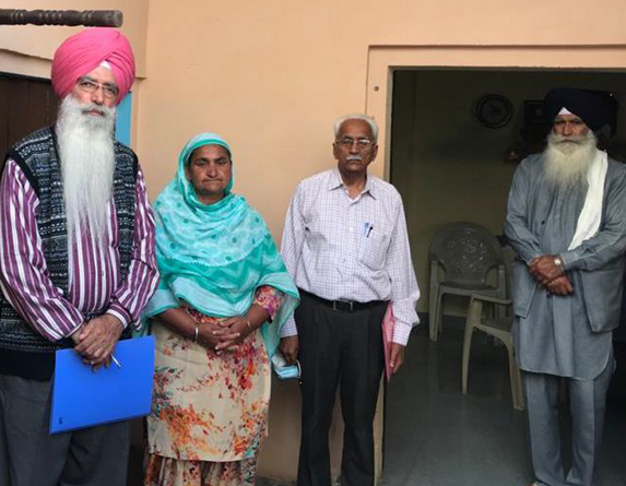 Support to the family of late Jaswinder Singh