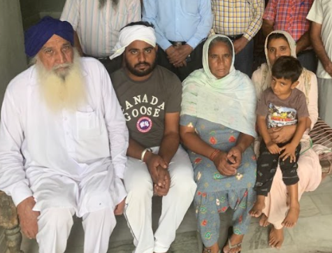 Support to the family of late Singara Singh